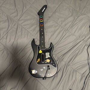 Guitar Hero PS2 Red Octane Wireless Guitar Controller 95119 no dongle WORKS